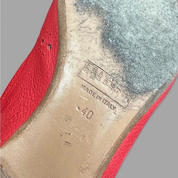 Fratelli Rossetti red Hobo slippers - Picture 7 of 11